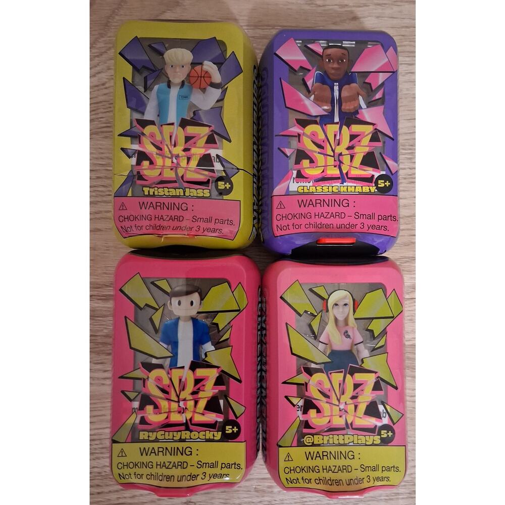 Lot Of 4 NEW5 Screen Break Z SBZ Brand new Sealed Unopened YouTube Stream Toys
